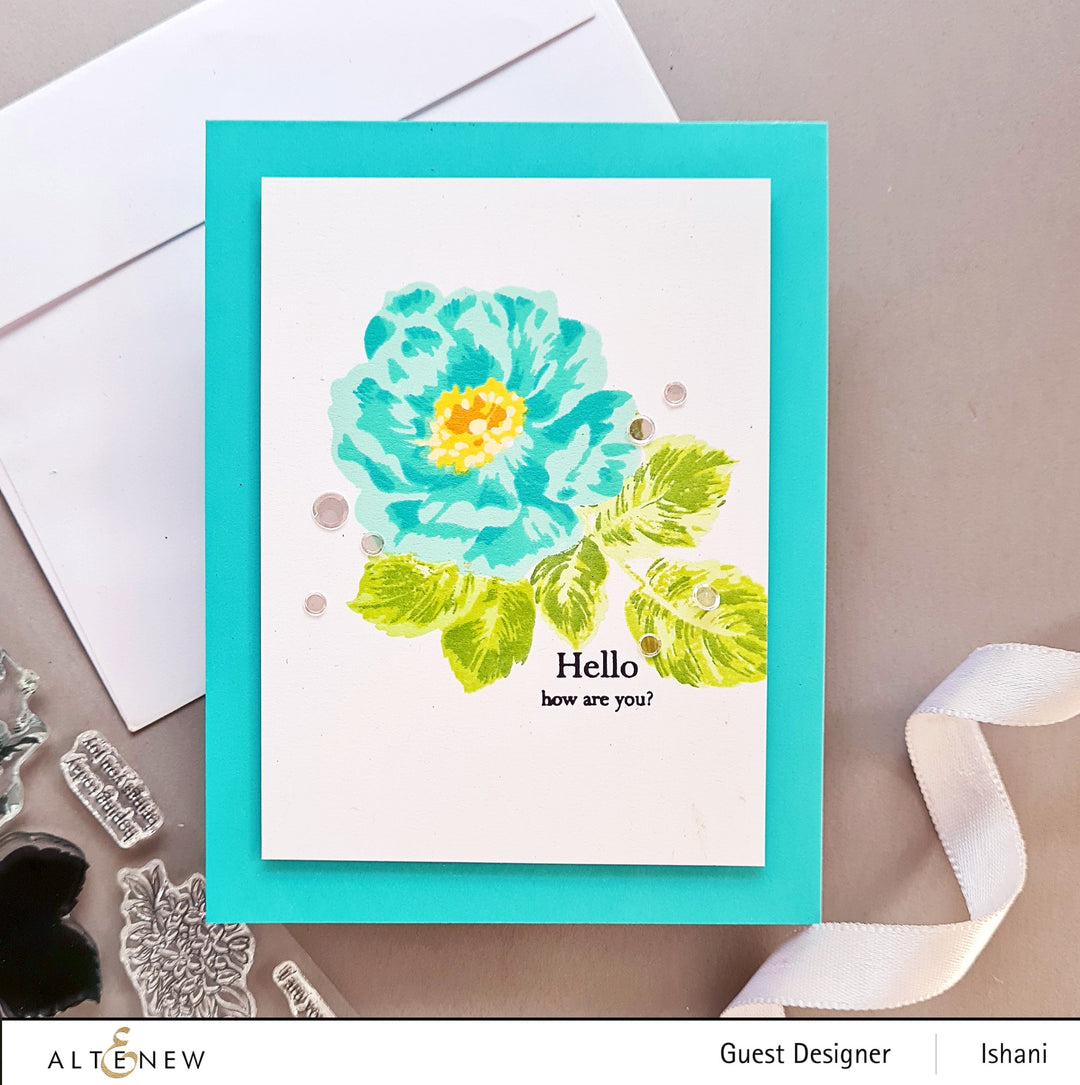 Build-A-Flower Set Build-A-Flower: Wild Rose Layering Stamp & Die Set