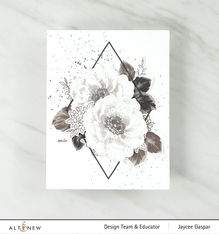 Build-A-Flower Set Build-A-Flower: Wild Rose Layering Stamp & Die Set