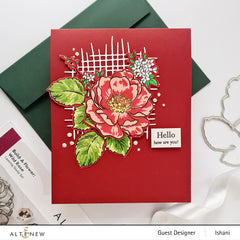 Build-A-Flower Set Build-A-Flower: Wild Rose Layering Stamp & Die Set