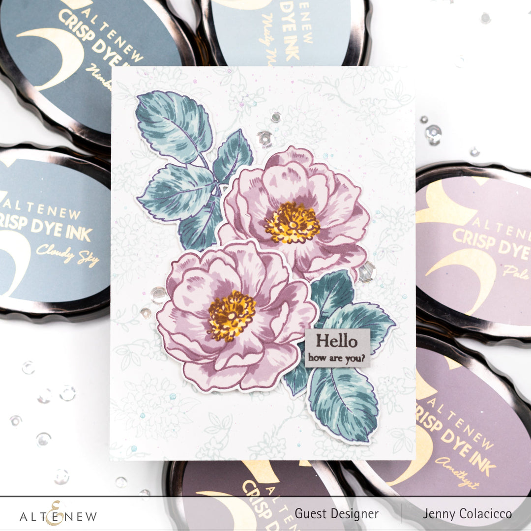 Build-A-Flower Set Build-A-Flower: Wild Rose Layering Stamp & Die Set