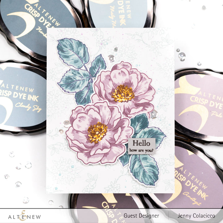 Build-A-Flower Set Build-A-Flower: Wild Rose Layering Stamp & Die Set
