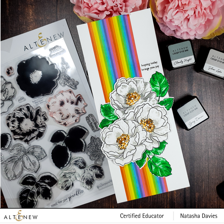 Build-A-Flower Set Build-A-Flower: Wild Rose Layering Stamp & Die Set