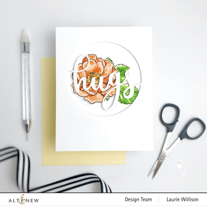 Build-A-Flower Set Build-A-Flower: Wild Rose Layering Stamp & Die Set