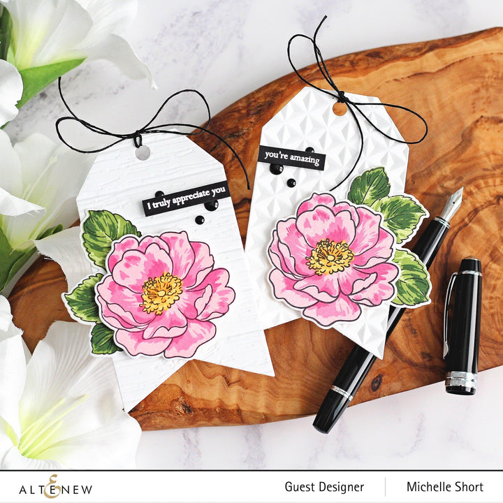 Build-A-Flower Set Build-A-Flower: Wild Rose Layering Stamp & Die Set