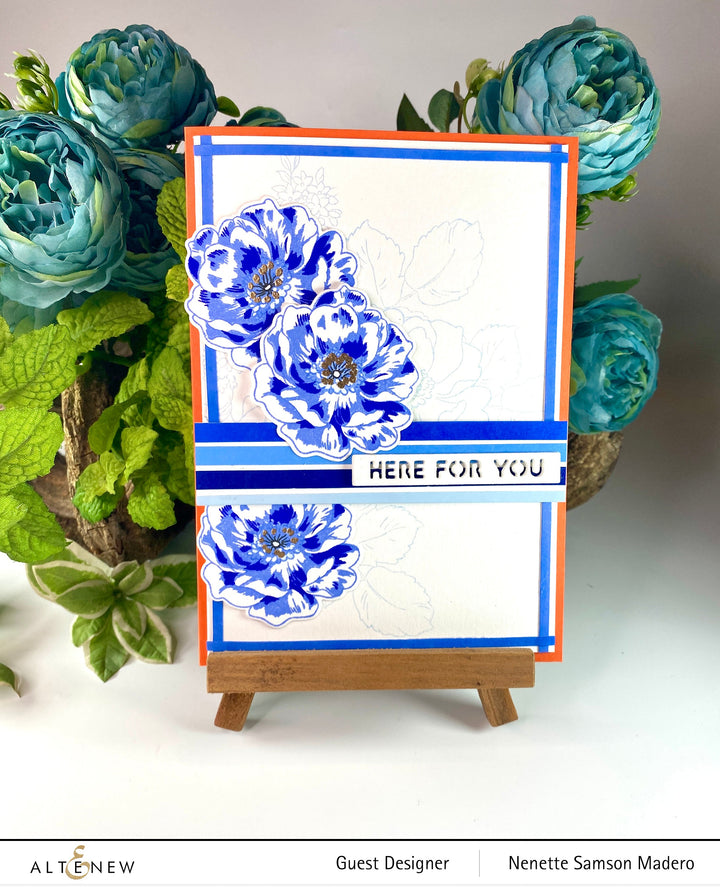 Build-A-Flower Set Build-A-Flower: Wild Rose Layering Stamp & Die Set