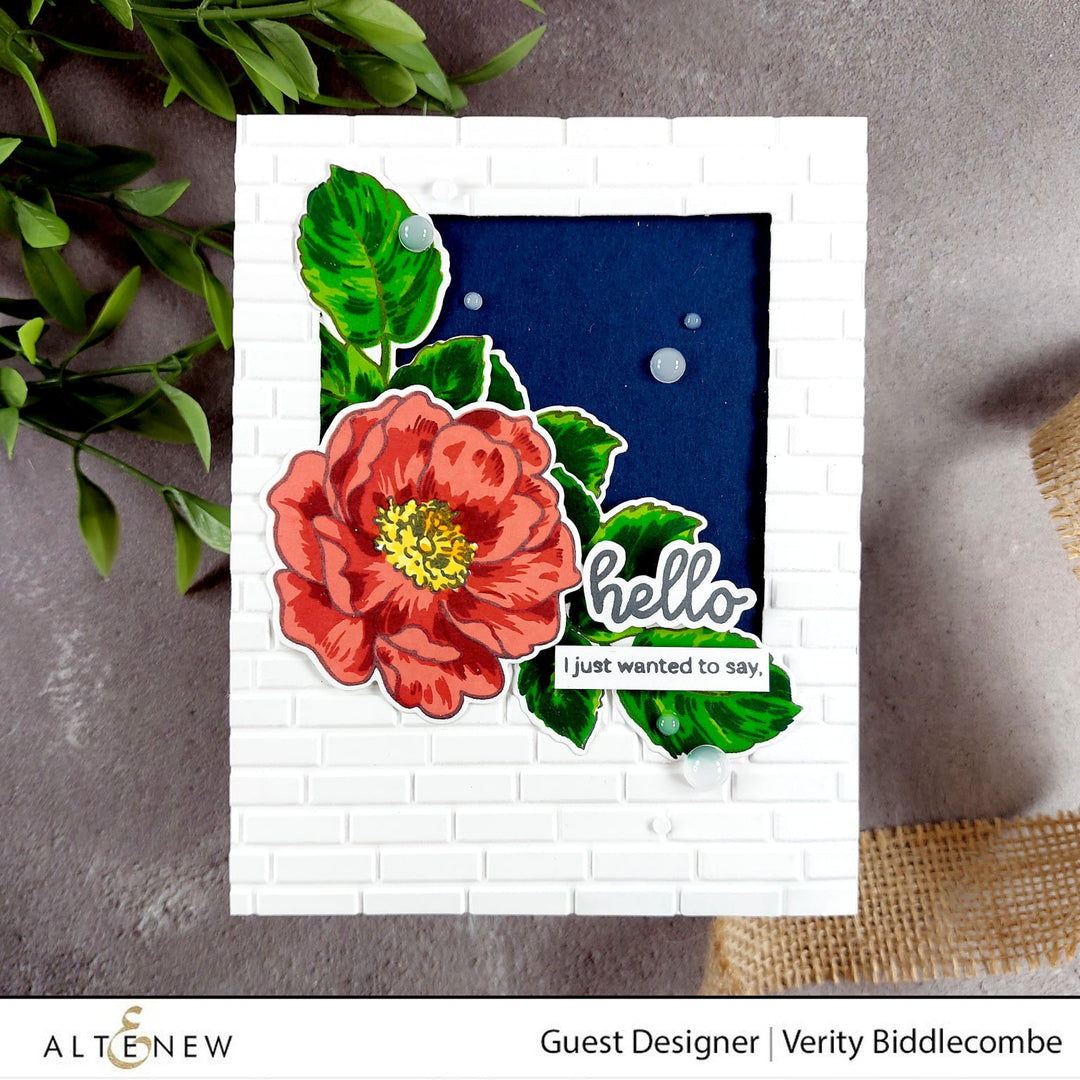 Build-A-Flower Set Build-A-Flower: Wild Rose Layering Stamp & Die Set