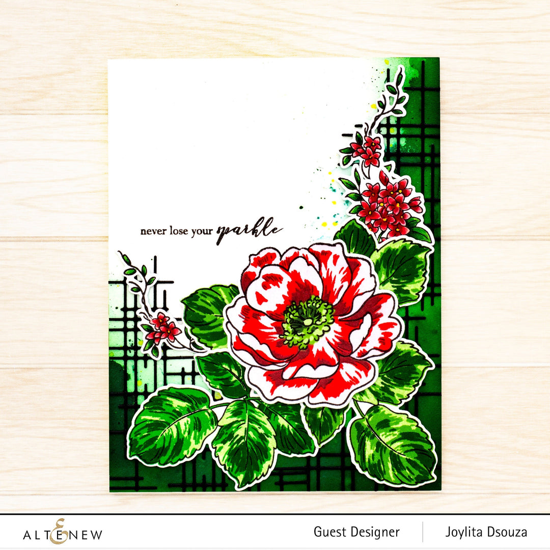 Build-A-Flower Set Build-A-Flower: Wild Rose Layering Stamp & Die Set