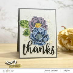 Build-A-Flower Set Build-A-Flower: Wild Rose Layering Stamp & Die Set