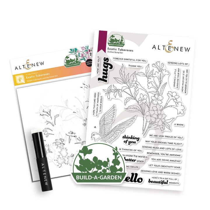 Build-A-Flower Set Build-A-Garden: Exotic Tuberose