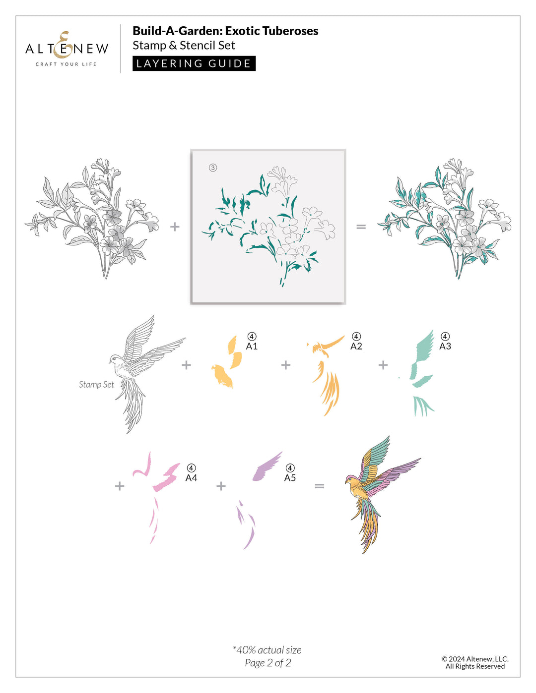 Build-A-Flower Set Build-A-Garden: Exotic Tuberose