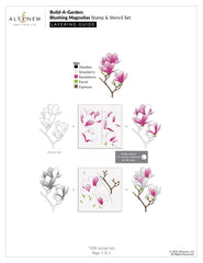 Build-A-Garden Bundle Build-A-Garden: Blushing Magnolias & Add-on Die Bundle
