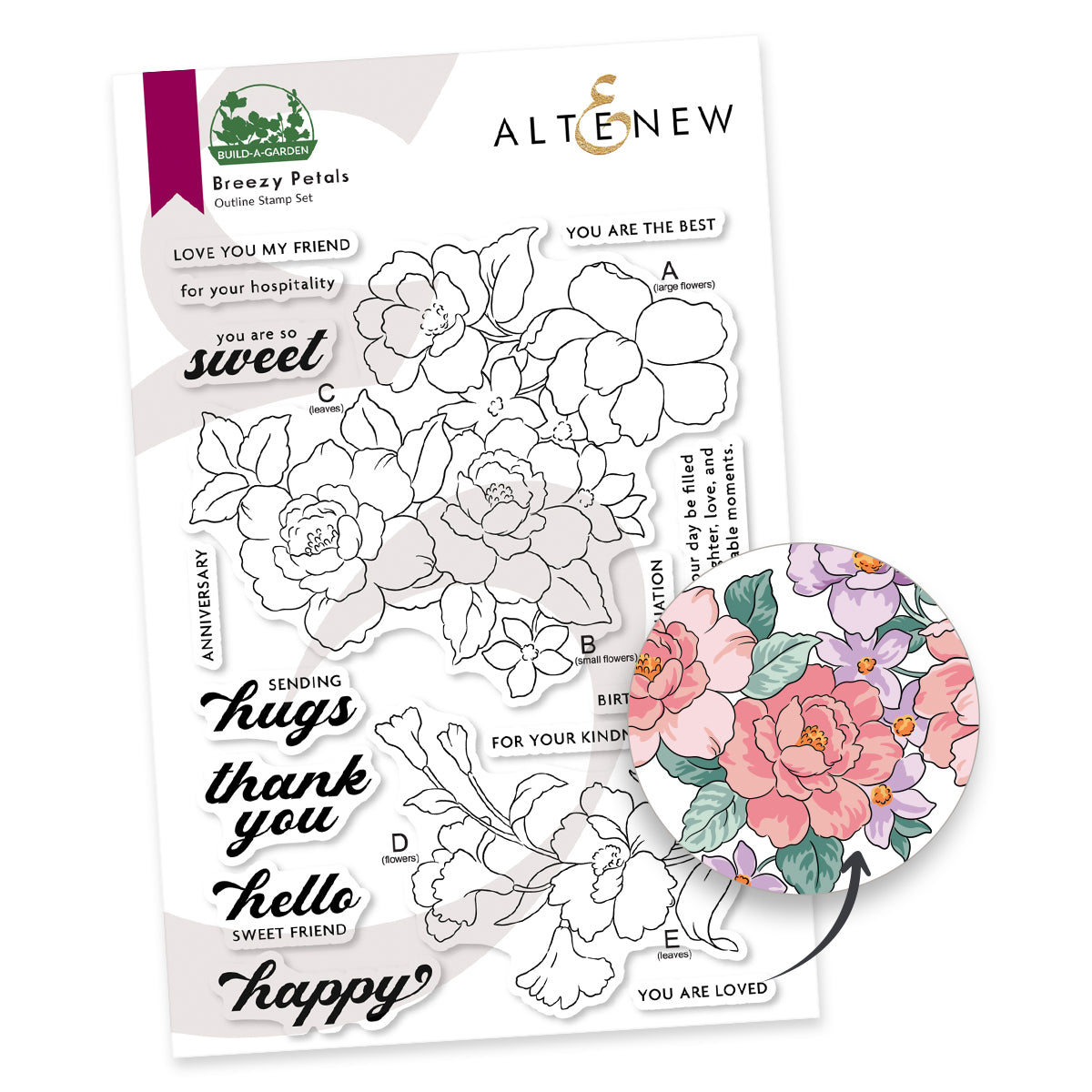 Build-A-Garden Bundle Build-A-Garden: Breezy Petals and Add-on Die Bundle