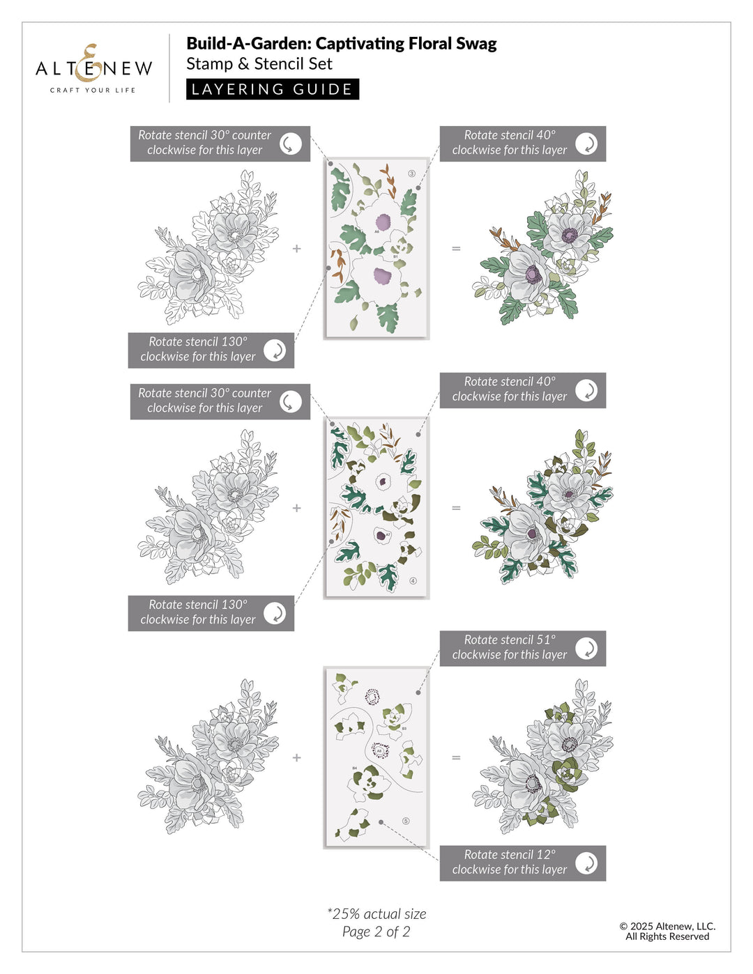 Build-A-Garden Bundle Build-A-Garden: Captivating Floral Swag & Add-on Die Bundle
