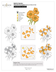 Build-A-Garden Bundle Build-A-Garden: Cheerful Coreopses & Add-on Die Bundle