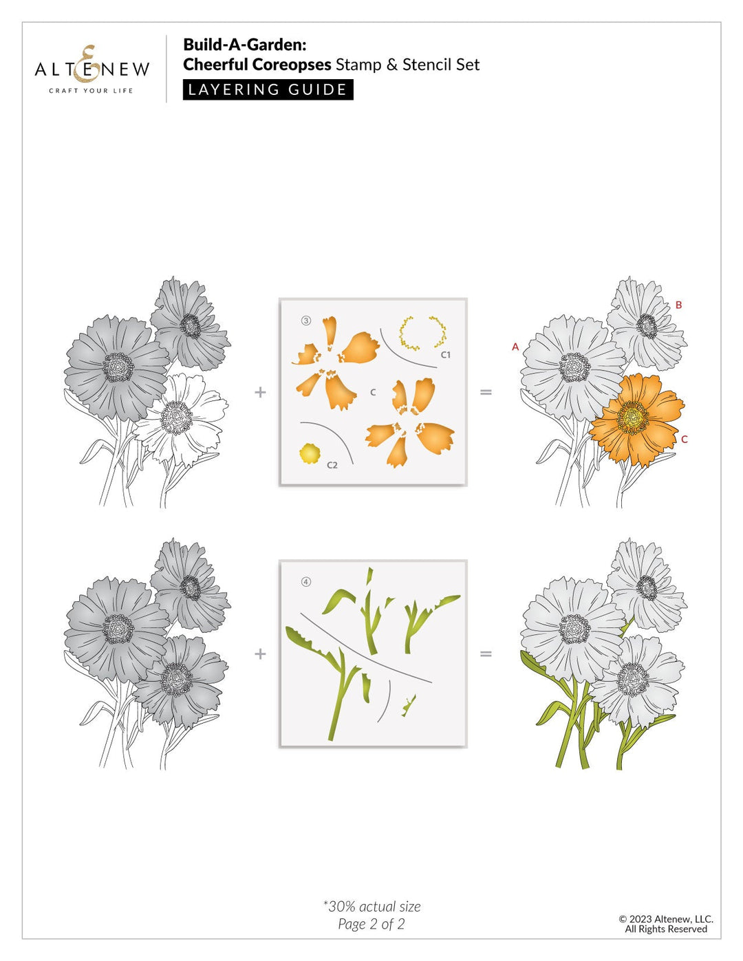 Build-A-Garden Bundle Build-A-Garden: Cheerful Coreopses & Add-on Die Bundle