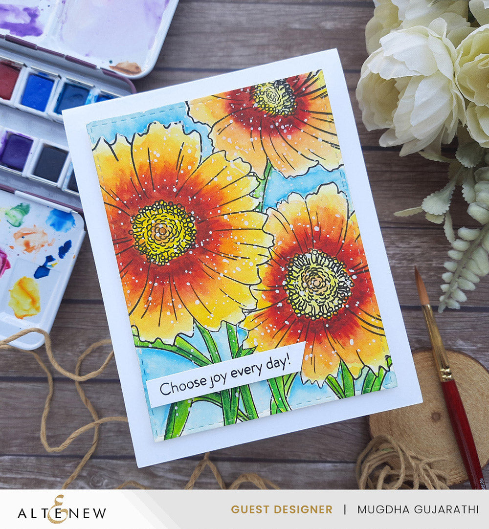 Build-A-Garden Bundle Build-A-Garden: Cheerful Coreopses & Add-on Die Bundle