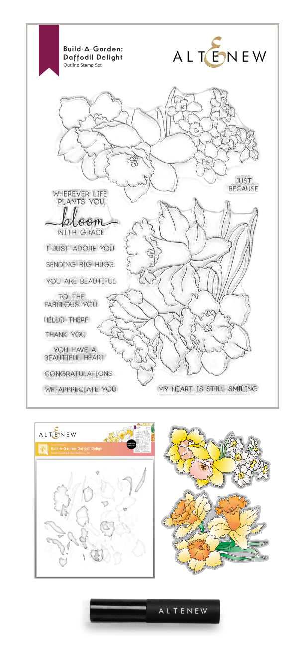 Build-A-Garden Bundle Build-A-Garden: Daffodil Delight & Add-on Die Bundle