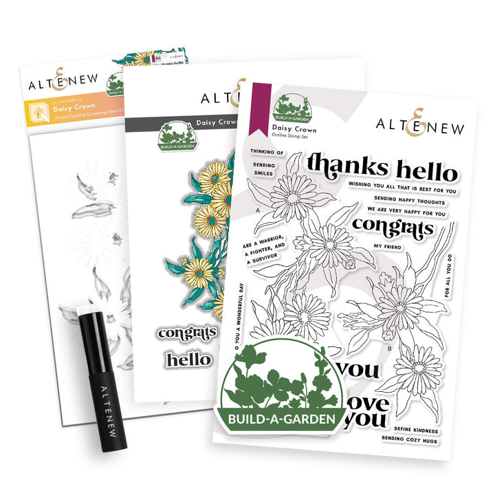 Build-A-Garden Bundle Build-A-Garden: Daisy Crown & Add-on Die Bundle