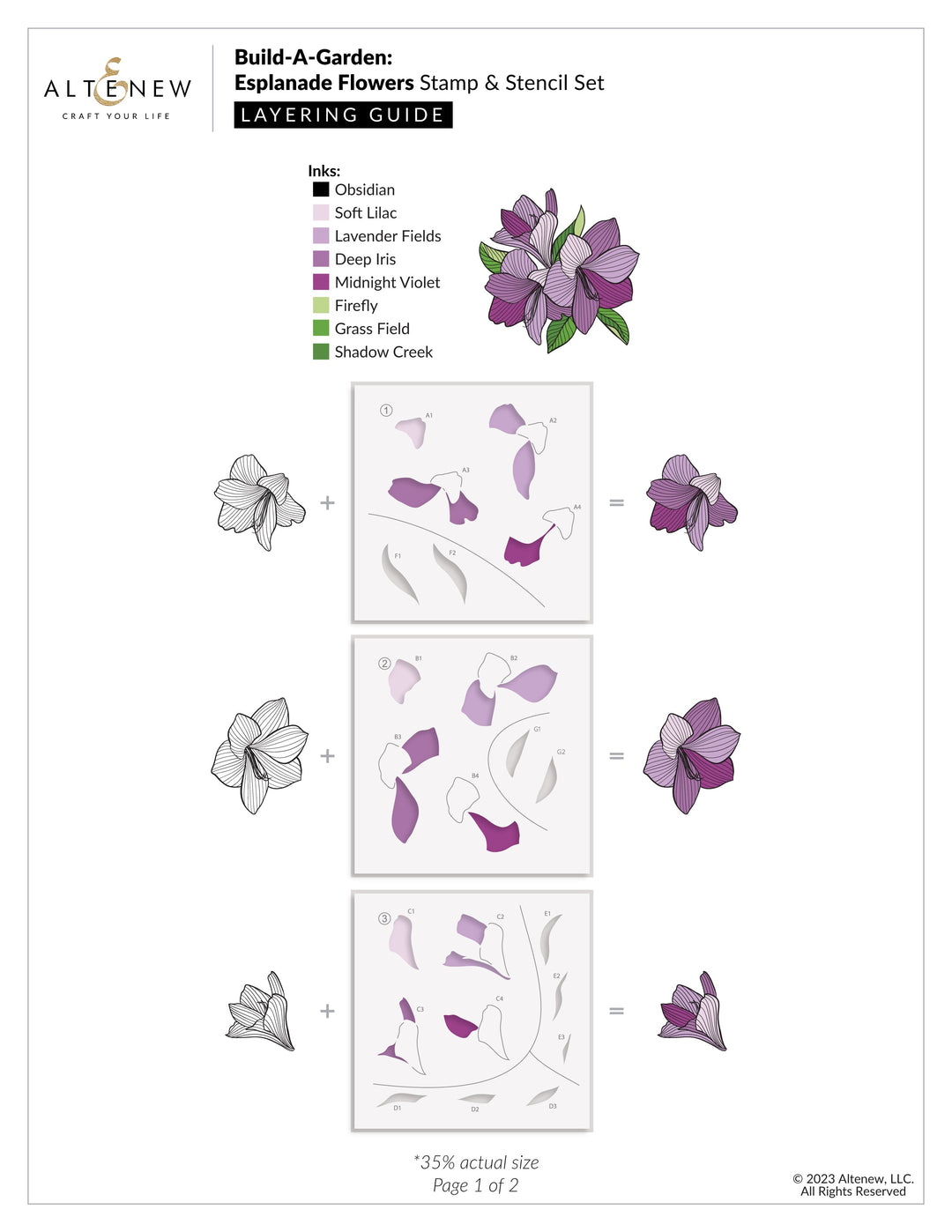 Build-A-Garden Bundle Build-A-Garden: Esplanade Flowers & Add-On Die Bundle