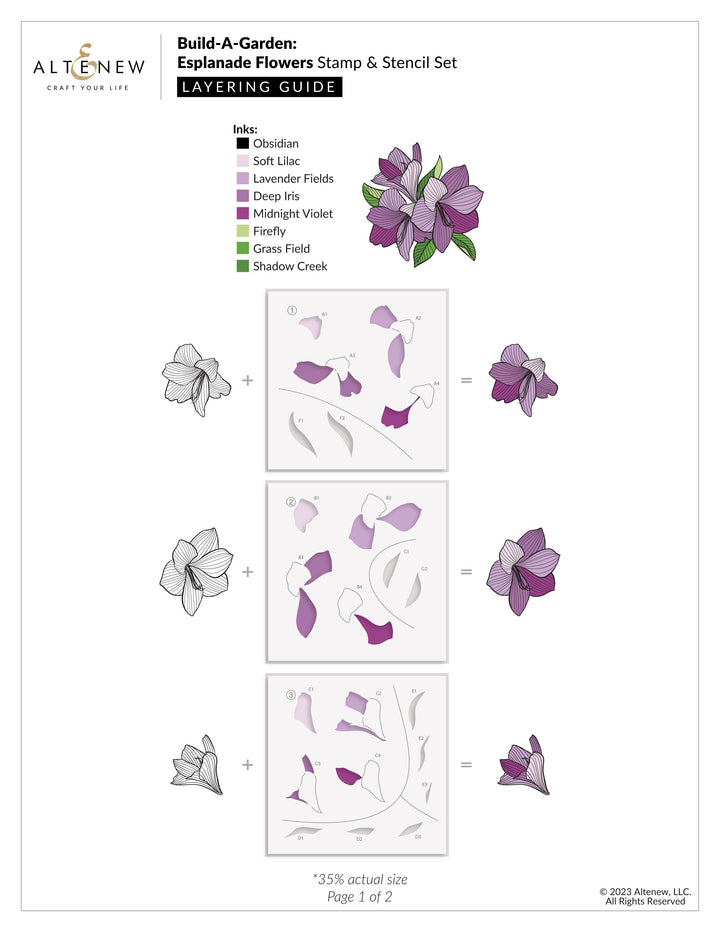 Build-A-Garden Bundle Build-A-Garden: Esplanade Flowers & Add-On Die Bundle