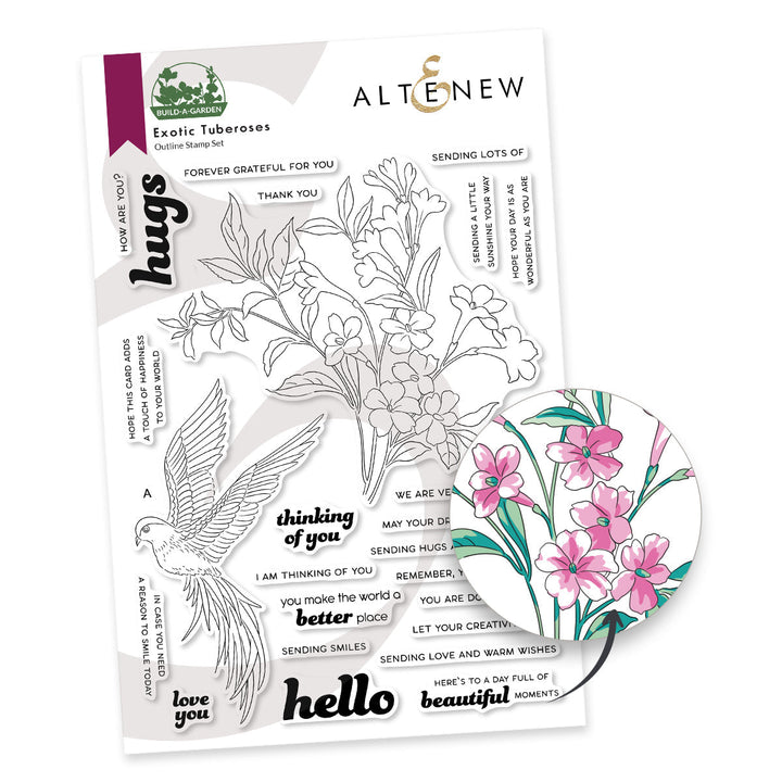 Build-A-Garden Bundle Build-A-Garden: Exotic Tuberoses & Add-on Die Bundle