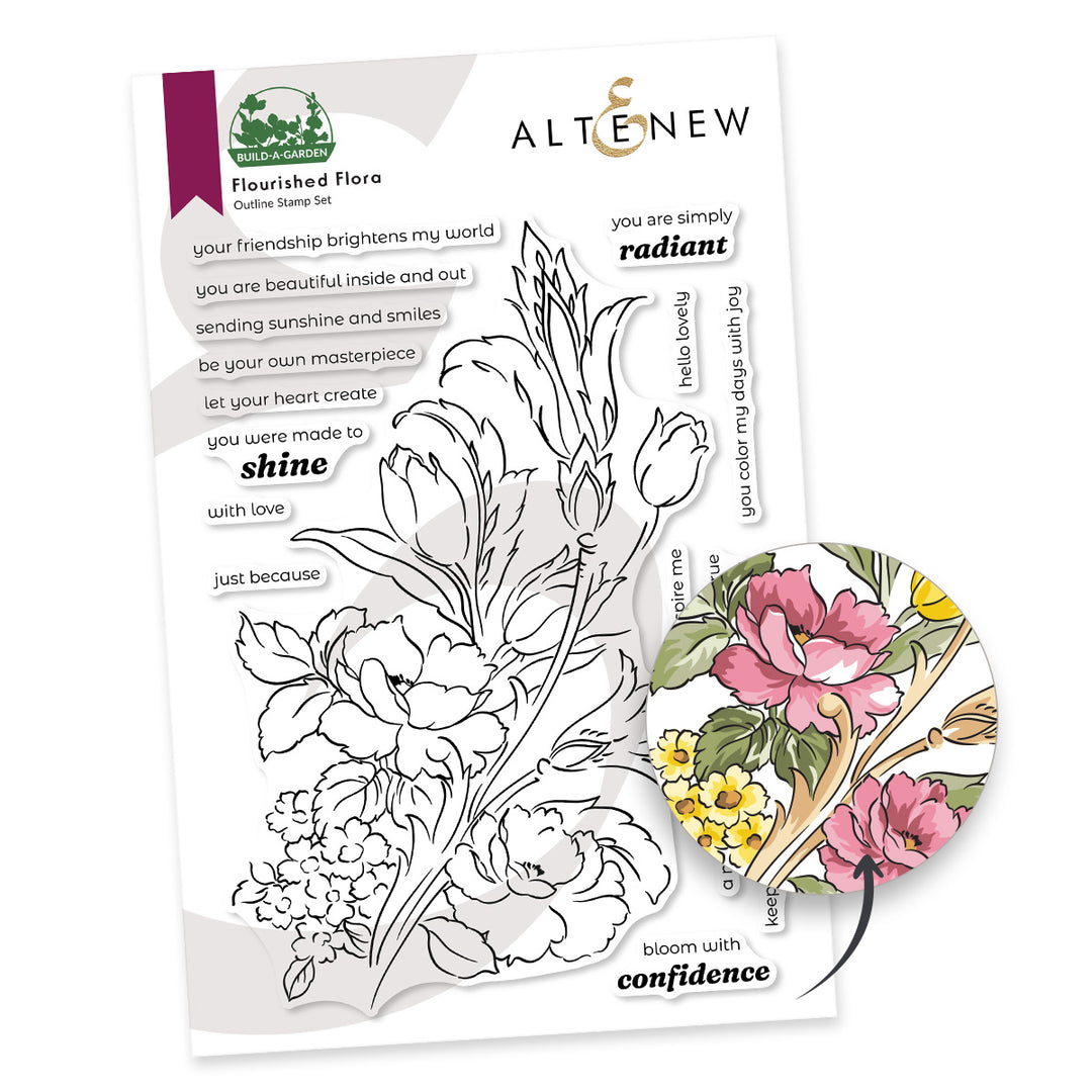Build-A-Garden Bundle Build-A-Garden: Flourished Flora & Add-On Die Bundle