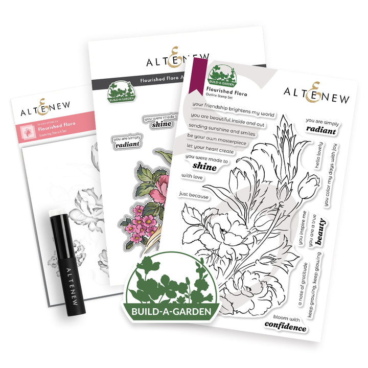 Build-A-Garden Bundle Build-A-Garden: Flourished Flora & Add-On Die Bundle