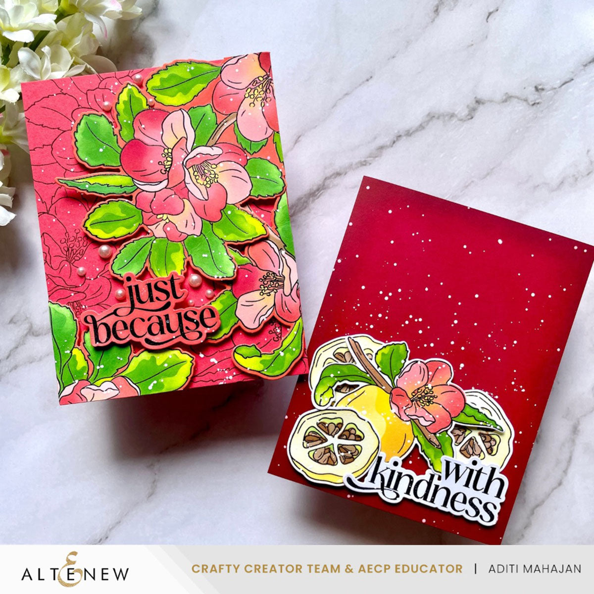 Build-A-Garden Bundle Build-A-Garden: Flowering Quince & Add-on Die Bundle