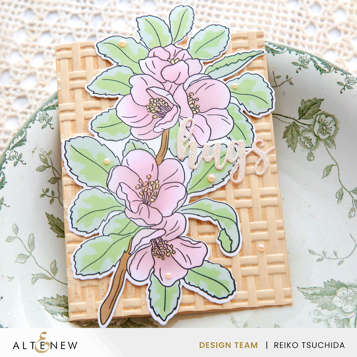 Build-A-Garden Bundle Build-A-Garden: Flowering Quince & Add-on Die Bundle