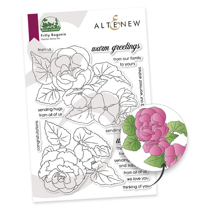 Build-A-Garden Bundle Build-A-Garden: Frilly Begonia & Add-on Die Bundle