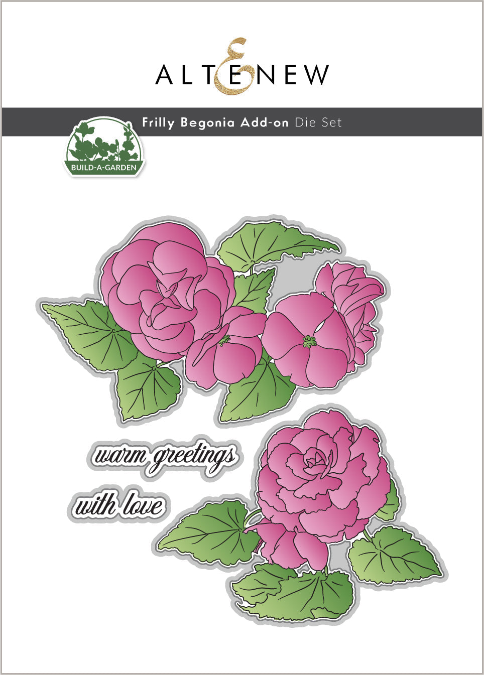 Build-A-Garden Bundle Build-A-Garden: Frilly Begonia & Add-on Die Bundle