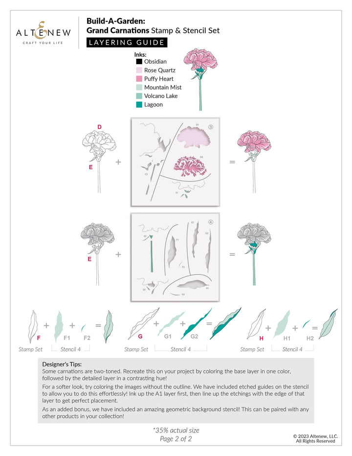 Build-A-Garden Bundle Build-A-Garden: Grand Carnations & Add-On Die Bundle