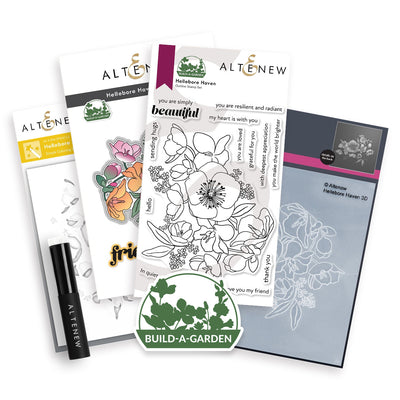 Build-A-Garden Bundle Build-A-Garden: Hellebore Haven & Add-on Embossing Folder Bundle