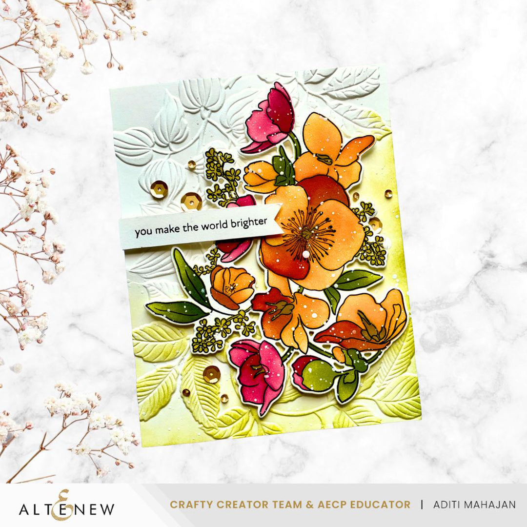 Build-A-Garden Bundle Build-A-Garden: Hellebore Haven & Add-on Embossing Folder Bundle