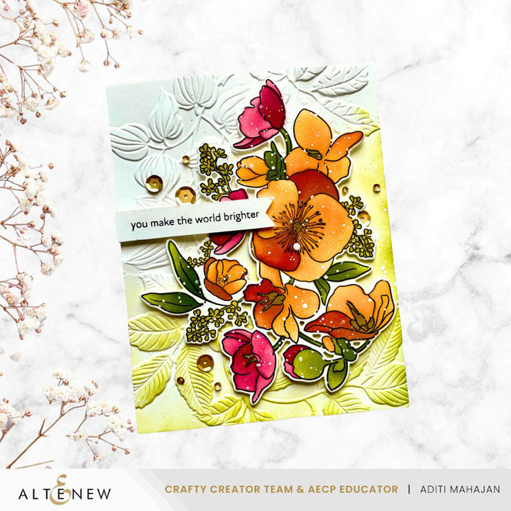 Build-A-Garden Bundle Build-A-Garden: Hellebore Haven & Add-on Embossing Folder Bundle