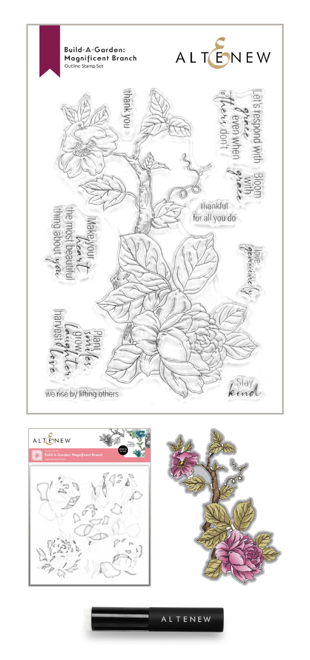Build-A-Garden Bundle Build-A-Garden: Magnificent Branch & Add-on Die Bundle
