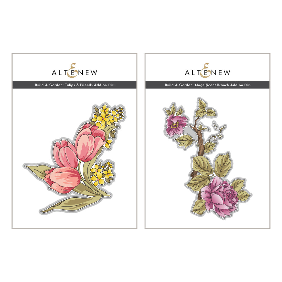 Build-A-Garden Bundle Build-A-Garden: Magnificent Branch & Tulips & Friends Add-on Die Bundle