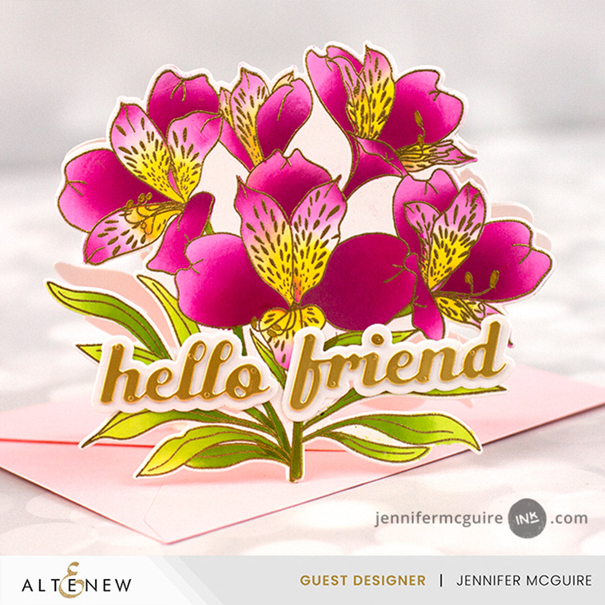 Build-A-Garden Bundle Build-A-Garden: Peruvian Lily & Add-On Die Bundle