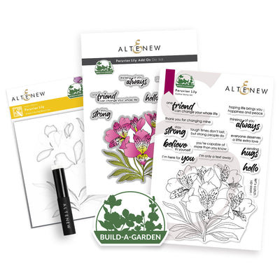 Build-A-Garden Bundle Build-A-Garden: Peruvian Lily & Add-On Die Bundle