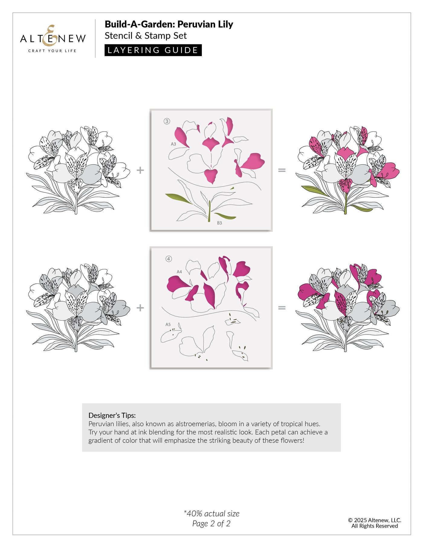 Build-A-Garden Bundle Build-A-Garden: Peruvian Lily & Add-On Die Bundle