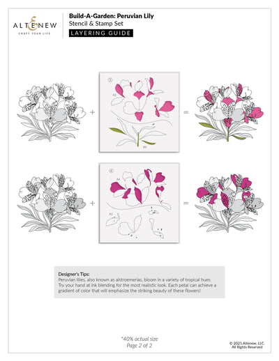 Build-A-Garden Bundle Build-A-Garden: Peruvian Lily & Add-On Die Bundle