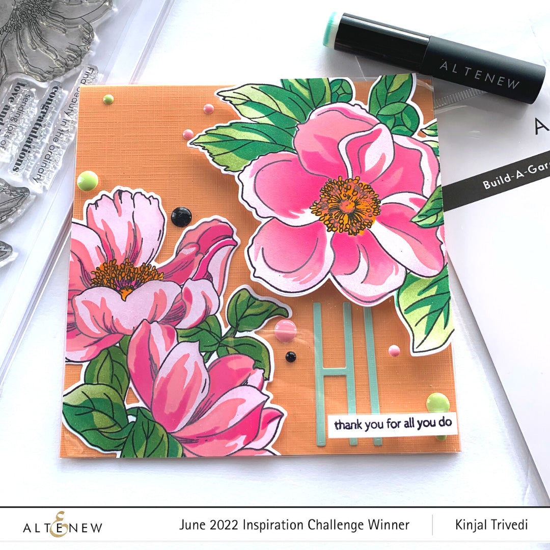 Build-A-Garden Bundle Build-A-Garden: Pristine Peonies & Add-On Die Bundle