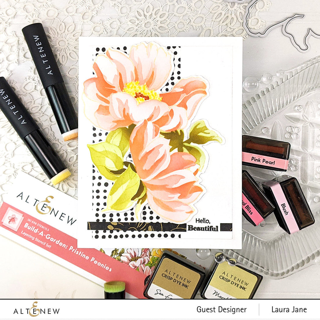 Build-A-Garden Bundle Build-A-Garden: Pristine Peonies & Add-On Die Bundle