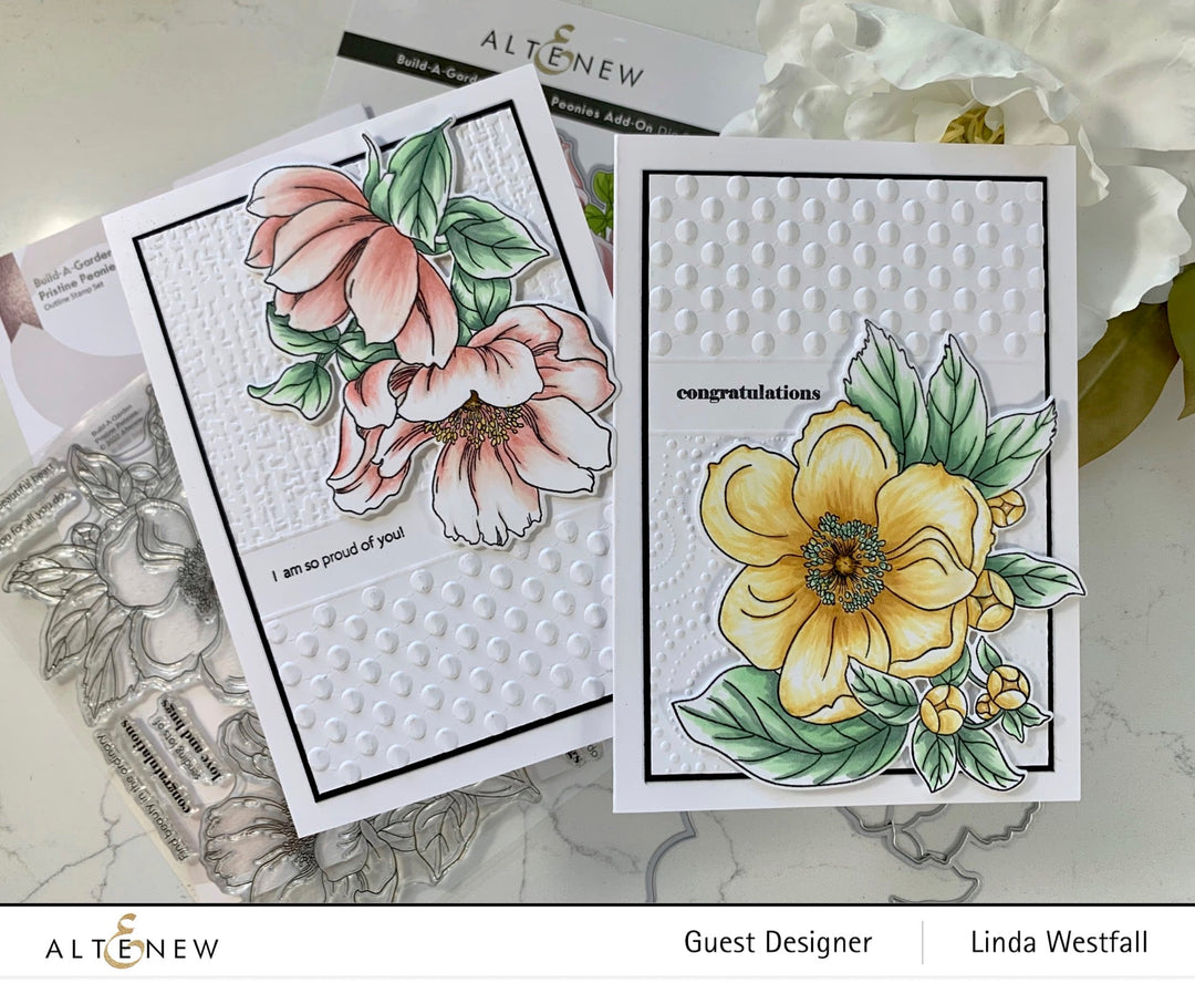 Build-A-Garden Bundle Build-A-Garden: Pristine Peonies & Add-On Die Bundle