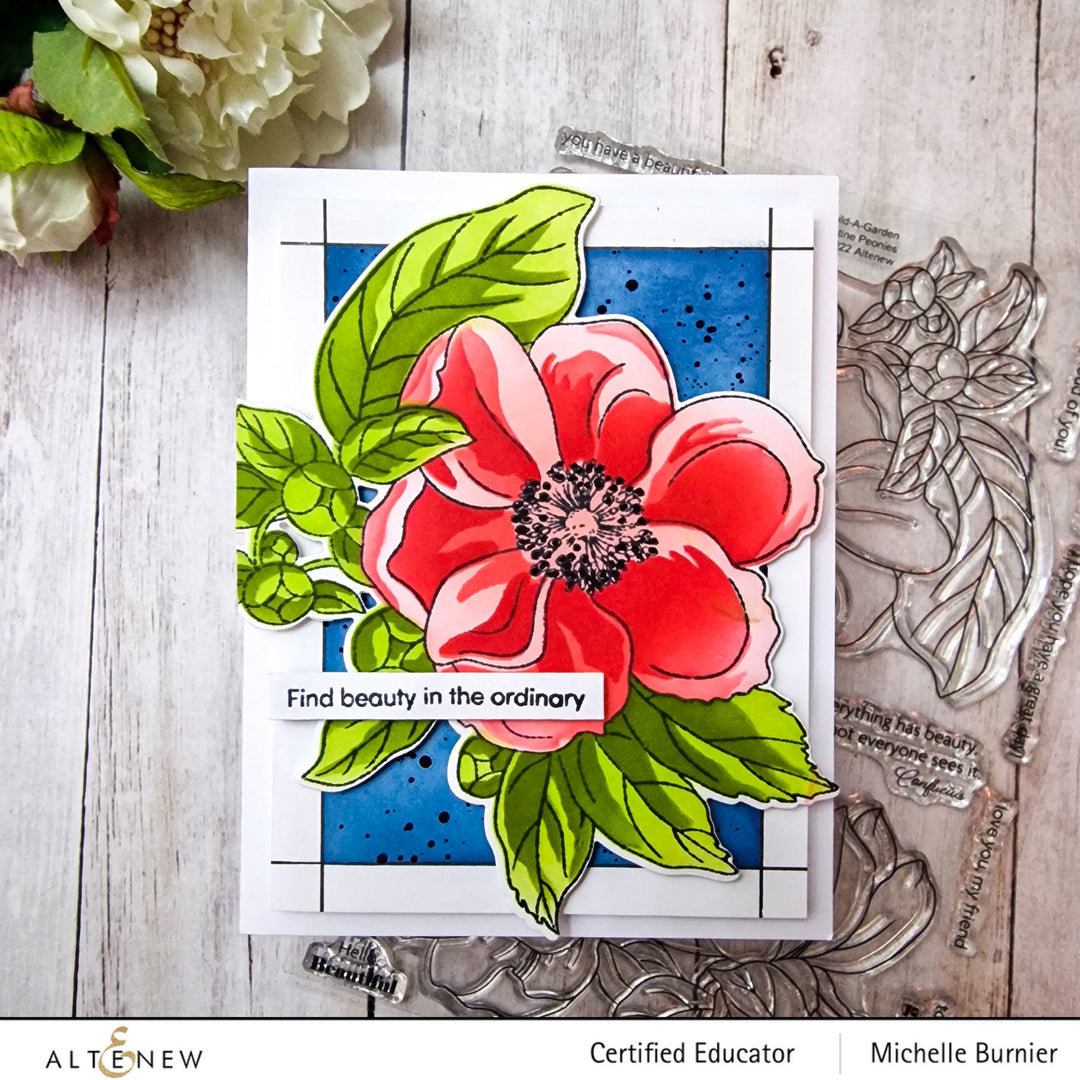 Build-A-Garden Bundle Build-A-Garden: Pristine Peonies & Add-On Die Bundle