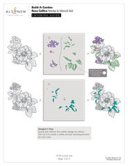 Build-A-Garden Bundle Build-A-Garden: Rosa Gallica & Add-On Die Bundle