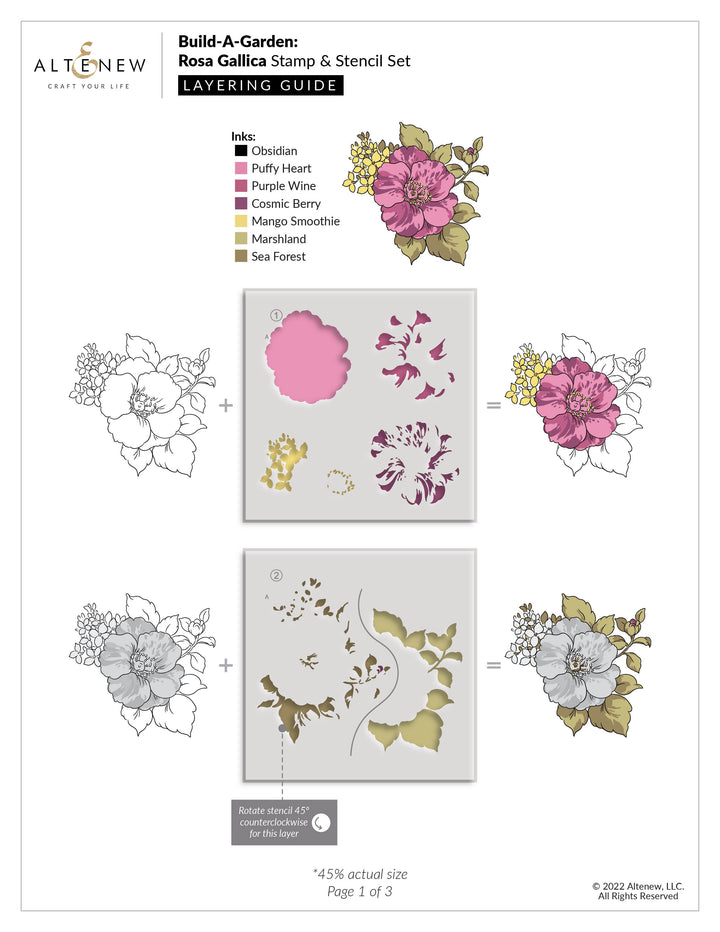 Build-A-Garden Bundle Build-A-Garden: Rosa Gallica & Add-On Die Bundle