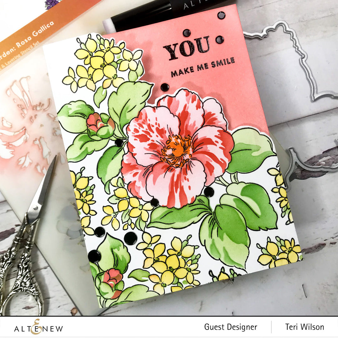 Build-A-Garden Bundle Build-A-Garden: Rosa Gallica & Add-On Die Bundle
