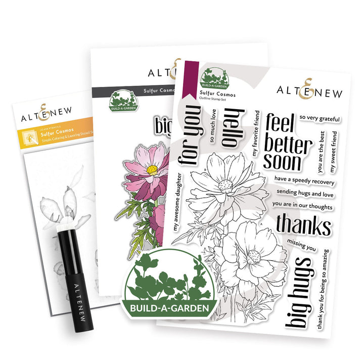Build-A-Garden Bundle Build-A-Garden: Sulfur Cosmos & Add-on Die Bundle