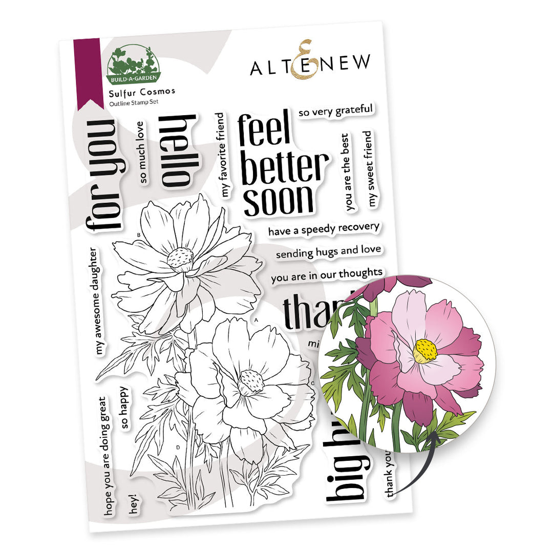 Build-A-Garden Bundle Build-A-Garden: Sulfur Cosmos & Add-on Die Bundle